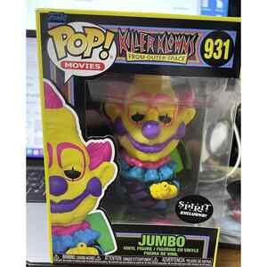 Funko Pop! Blacklight Jumbo Killer Klowns From Outer Space Spirit Exclusive 931